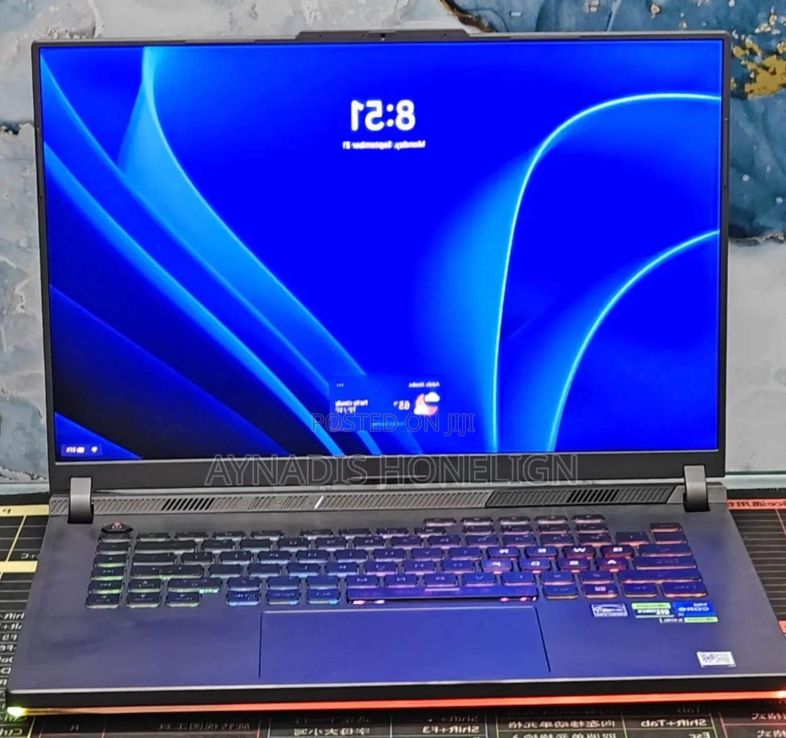 New Laptop Asus ROG Strix G16 16GB Intel Core i7 SSD 1T