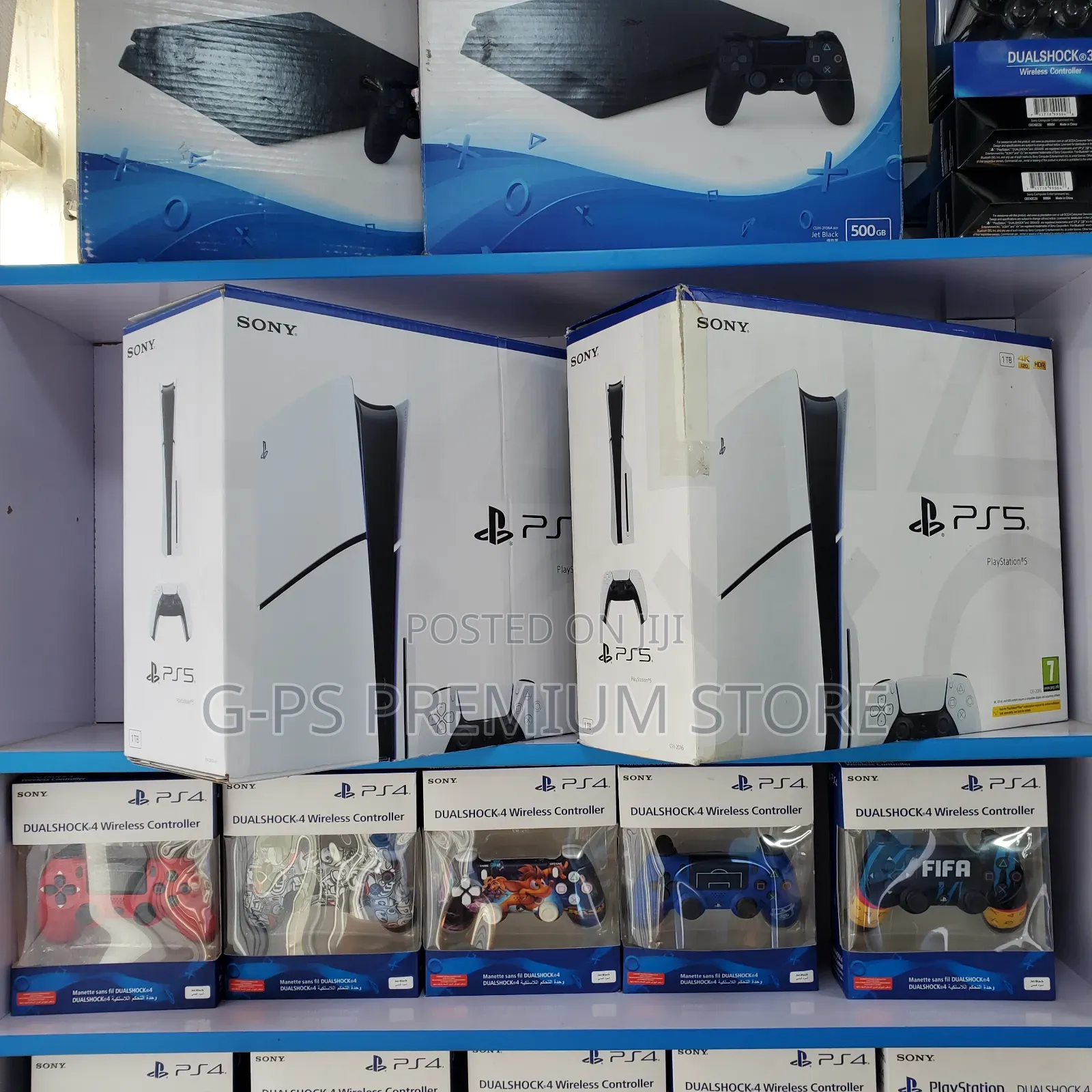 PS5 Slim Brand New | FC 27 + 5 ጌሞች | Packed ያልተከፈተ 20% DISCOUNT አዲስ