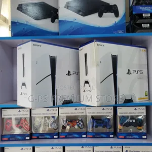 PS5 Slim Brand New | FC 27 + 5 ጌሞች | Packed ያልተከፈተ 20% DISCOUNT አዲስ