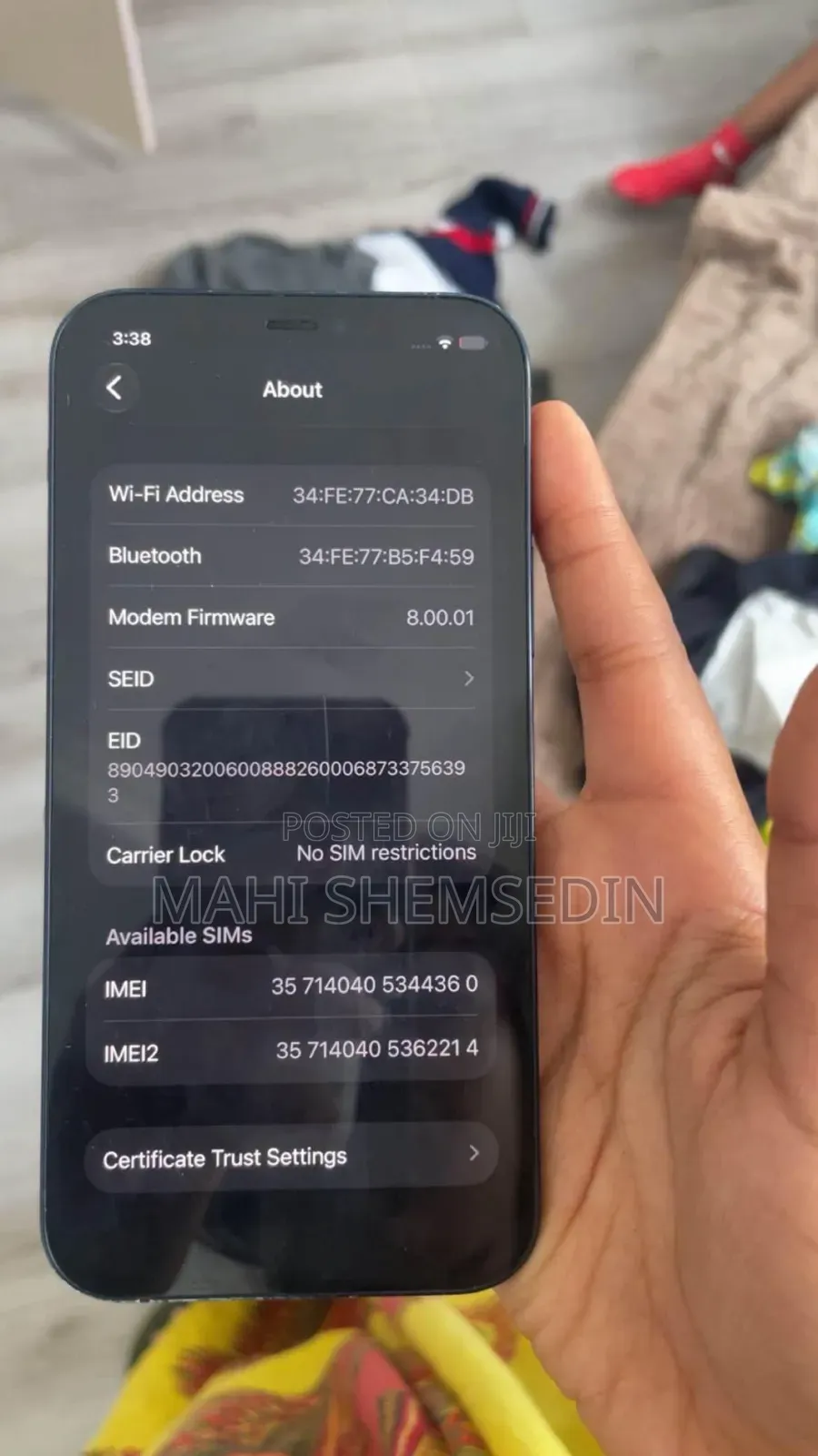 New Apple iPhone 12 64 GB Black