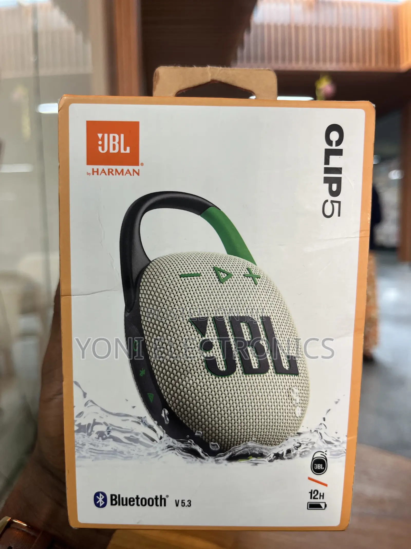 JBL Clip 5 Portable Bluetooth Speaker