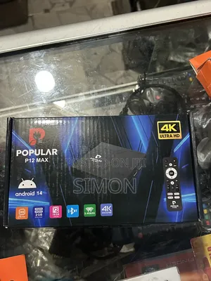 Popular P12 Max Android 14 Ultra HD Smart TV Box