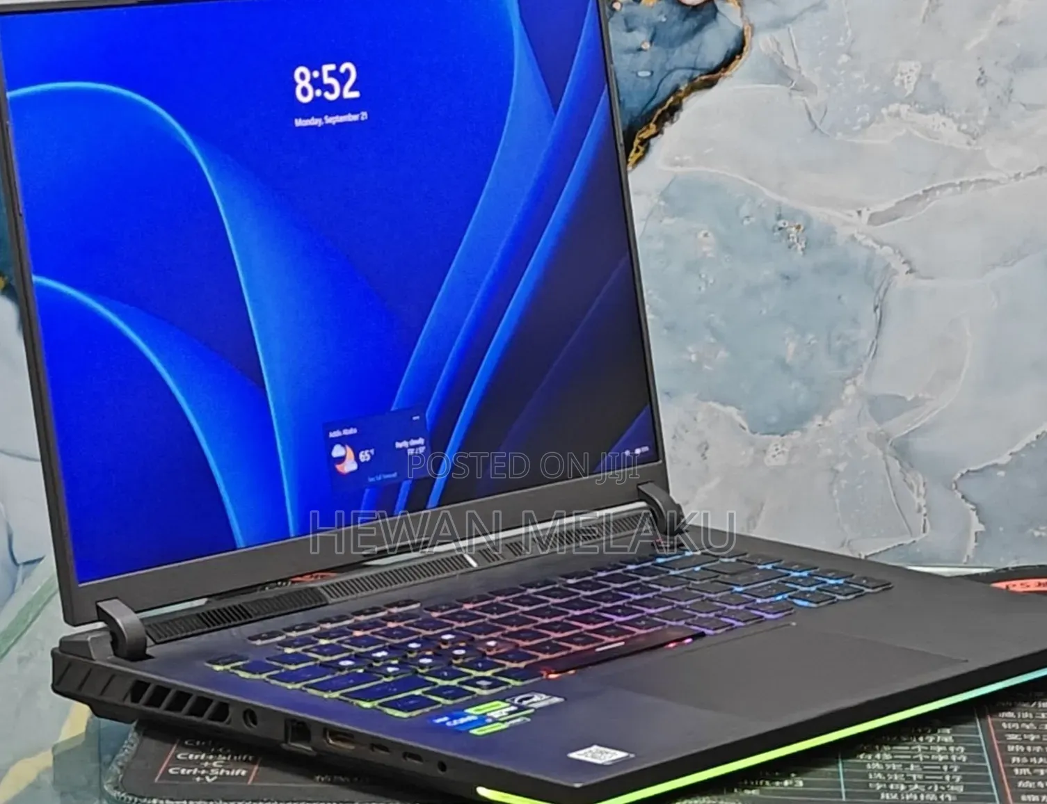New Laptop Asus ROG Strix G16 G614 16GB Intel Core i7 SSD 1T