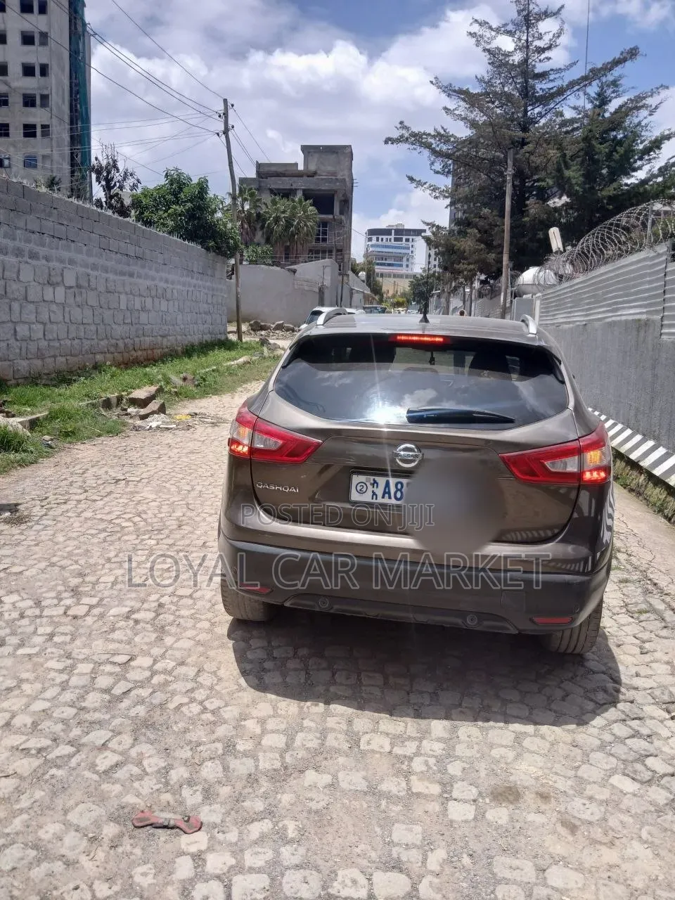 Nissan Qashqai 2017 Brown