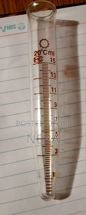 15 mL Plain-Rim Conical Glass Centrifuge Tube
