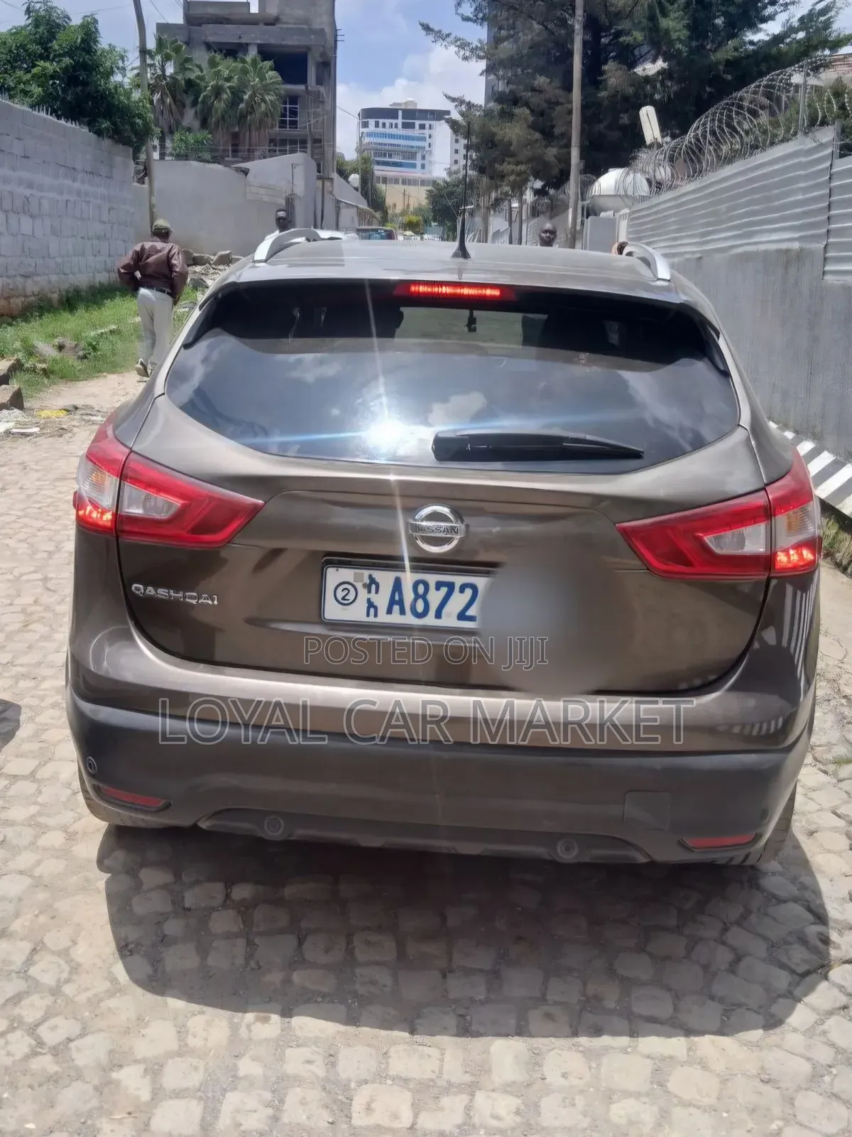 Nissan Qashqai 2017 Brown