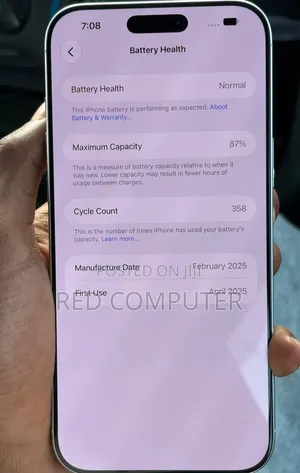 New Apple iPhone 16 Pro Max 256 GB White