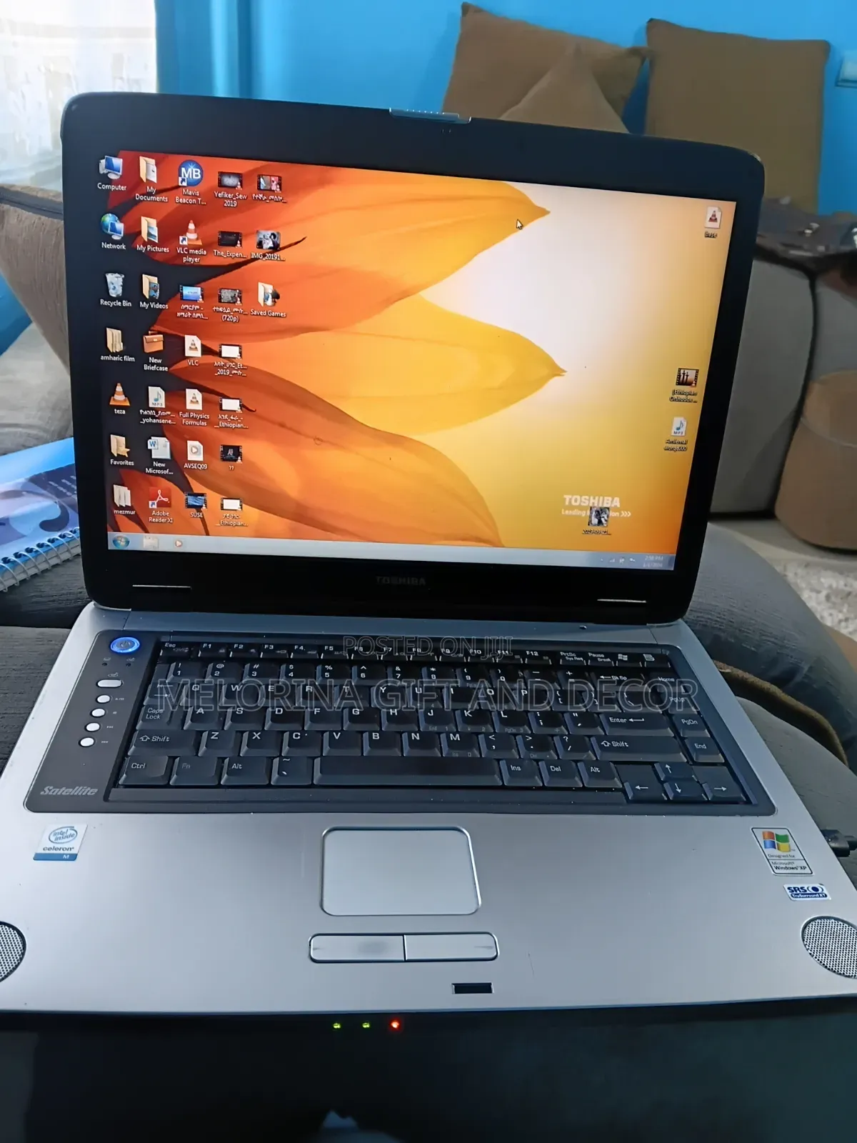 Laptop Toshiba Satellite L500 1GB Intel Celeron SSD 60GB