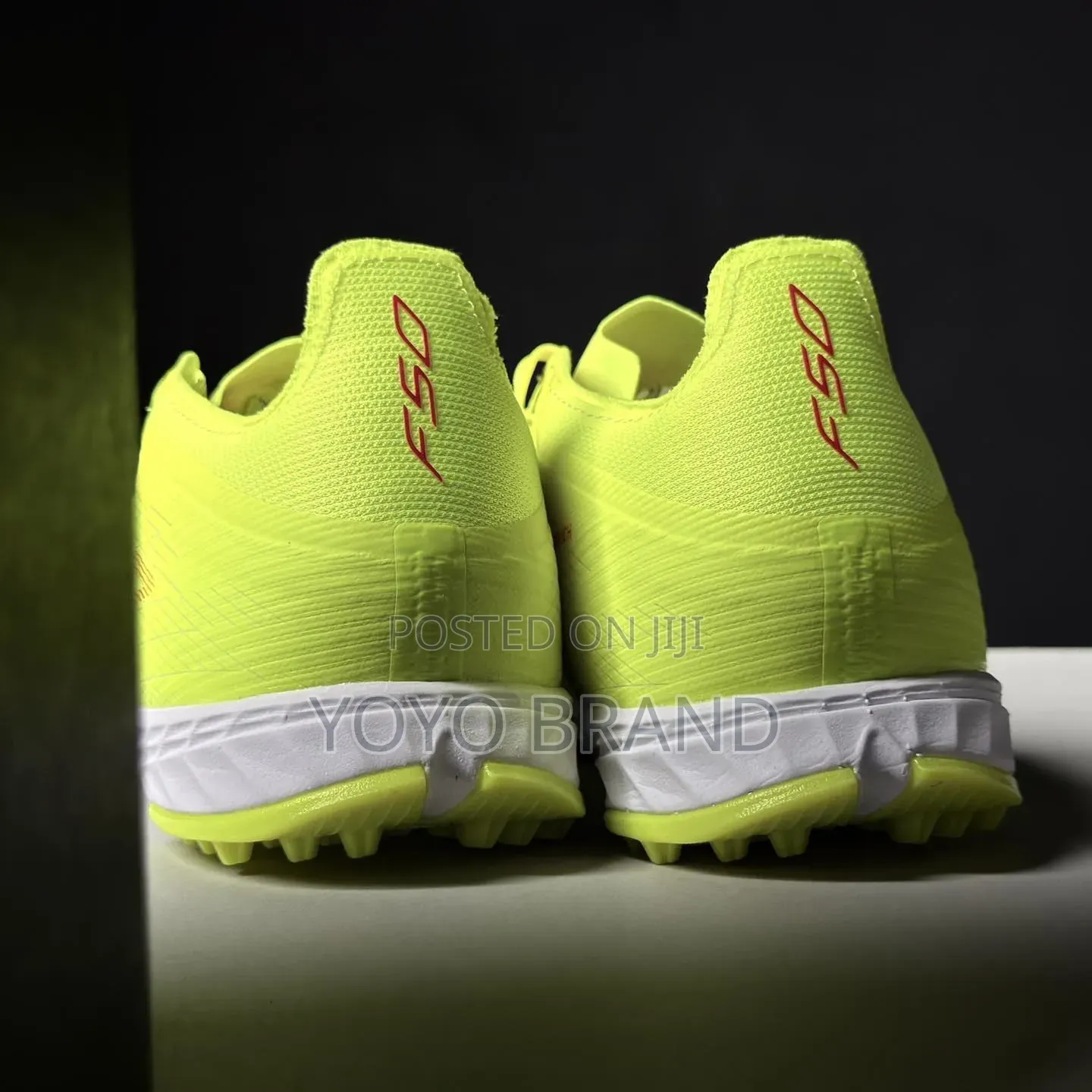 Adidas F50 League Turf Bright Yellow/White Football Shoes