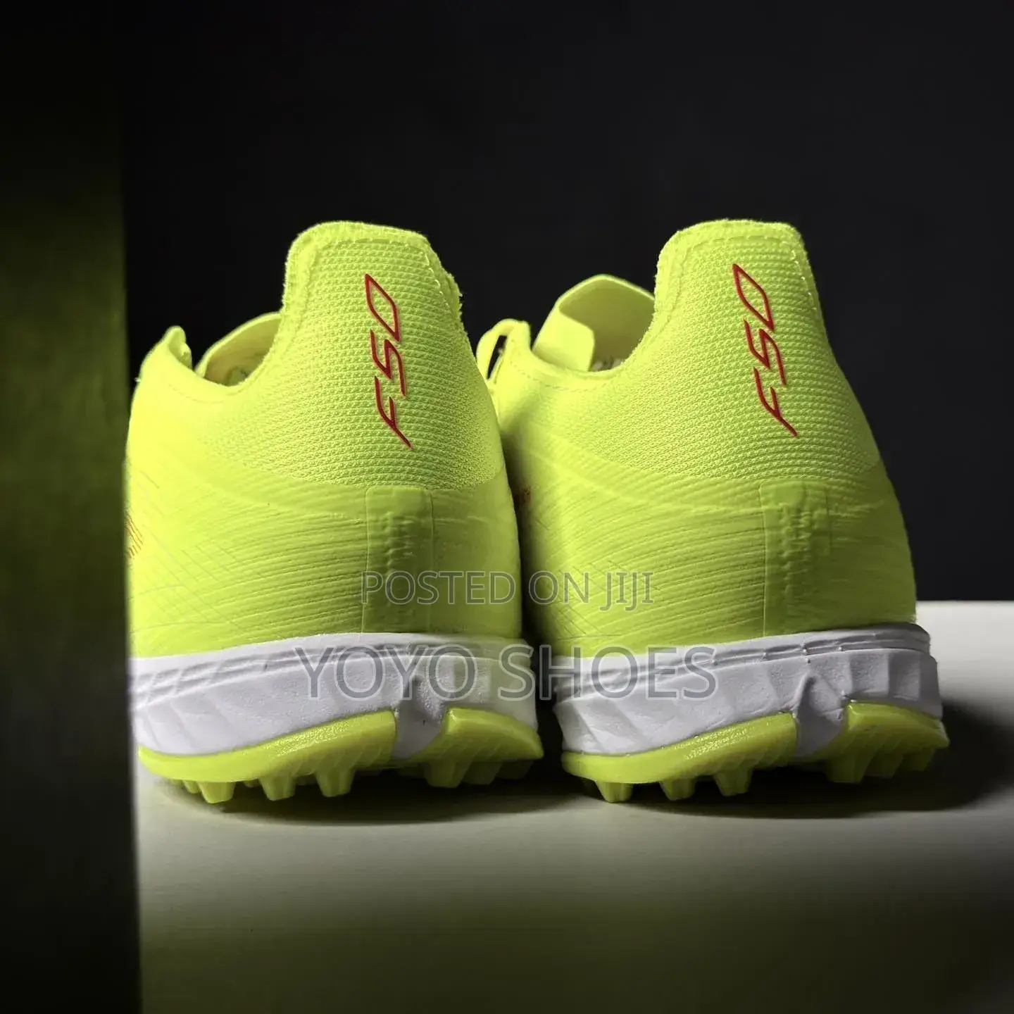 Adidas F50 League Turf Bright Yellow/White Football Shoes