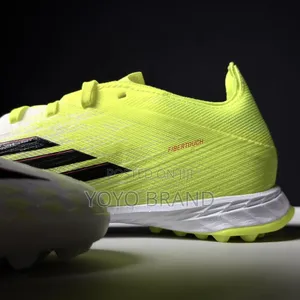 Adidas F50 League Turf Bright Yellow/White Football Shoes