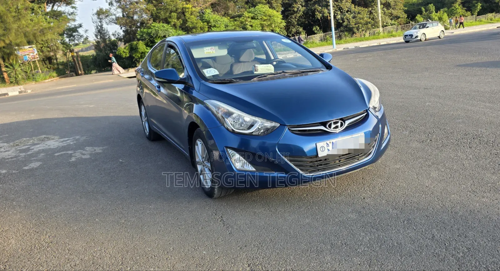 Hyundai Elantra 2014 Blue