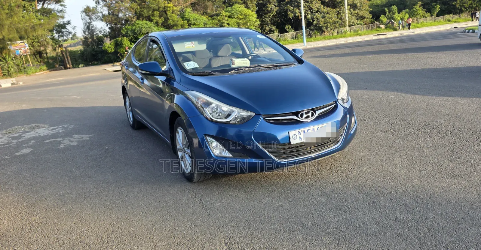 Hyundai Elantra 2014 Blue