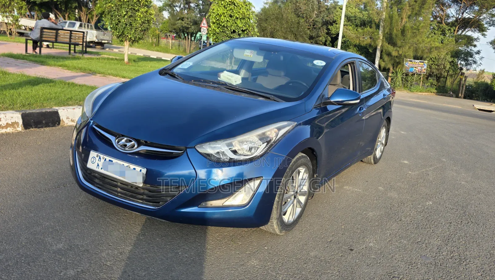 Hyundai Elantra 2014 Blue