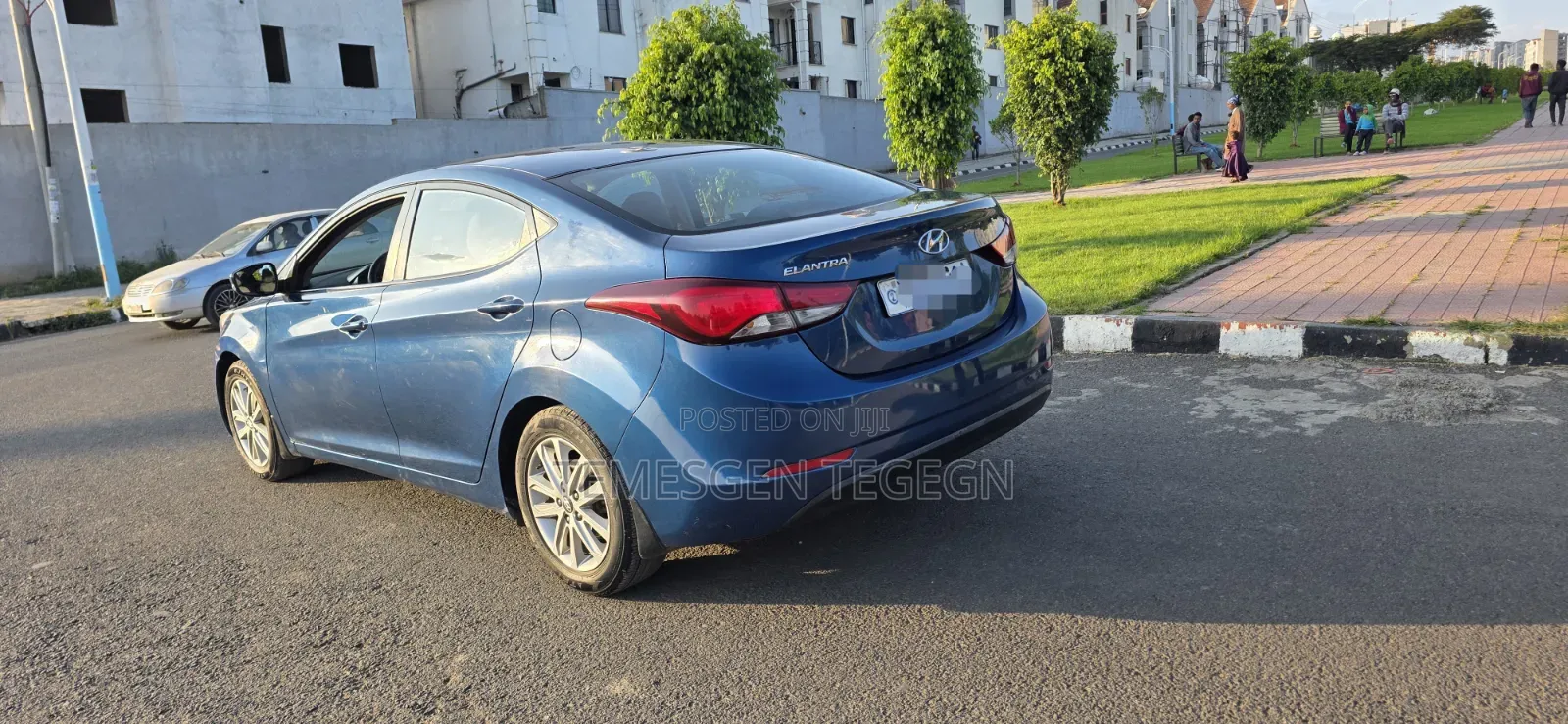 Hyundai Elantra 2014 Blue