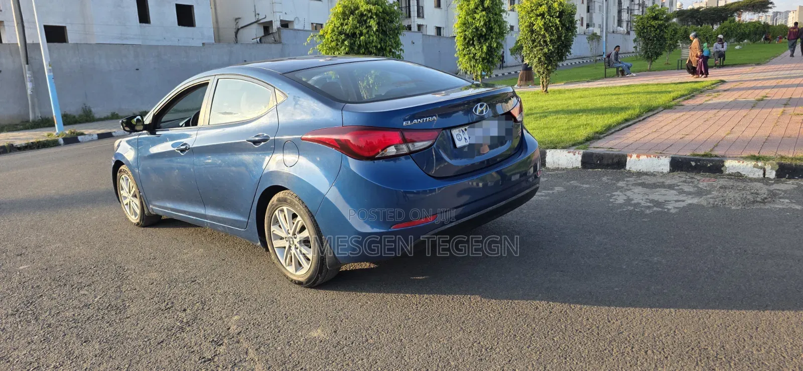 Hyundai Elantra 2014 Blue