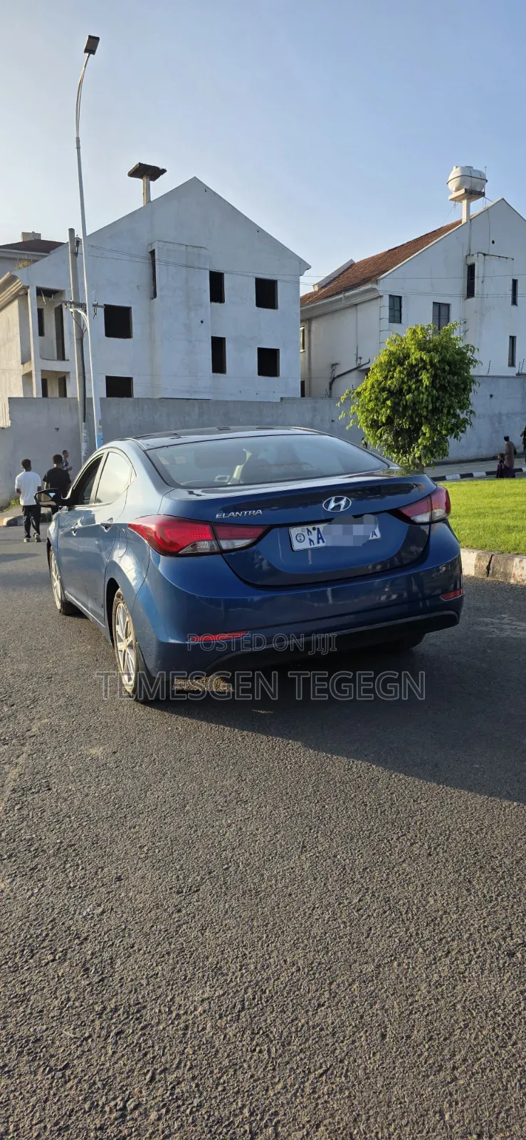 Hyundai Elantra 2014 Blue