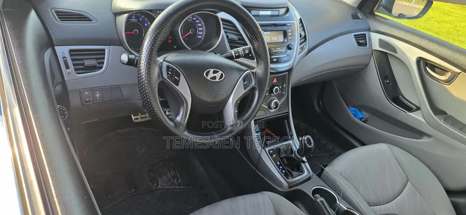 Hyundai Elantra 2014 Blue