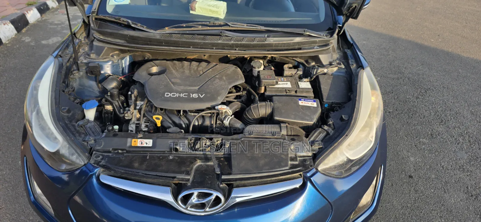 Hyundai Elantra 2014 Blue
