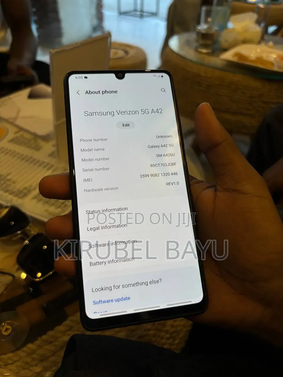 Samsung Galaxy A42 5G 128 GB Black