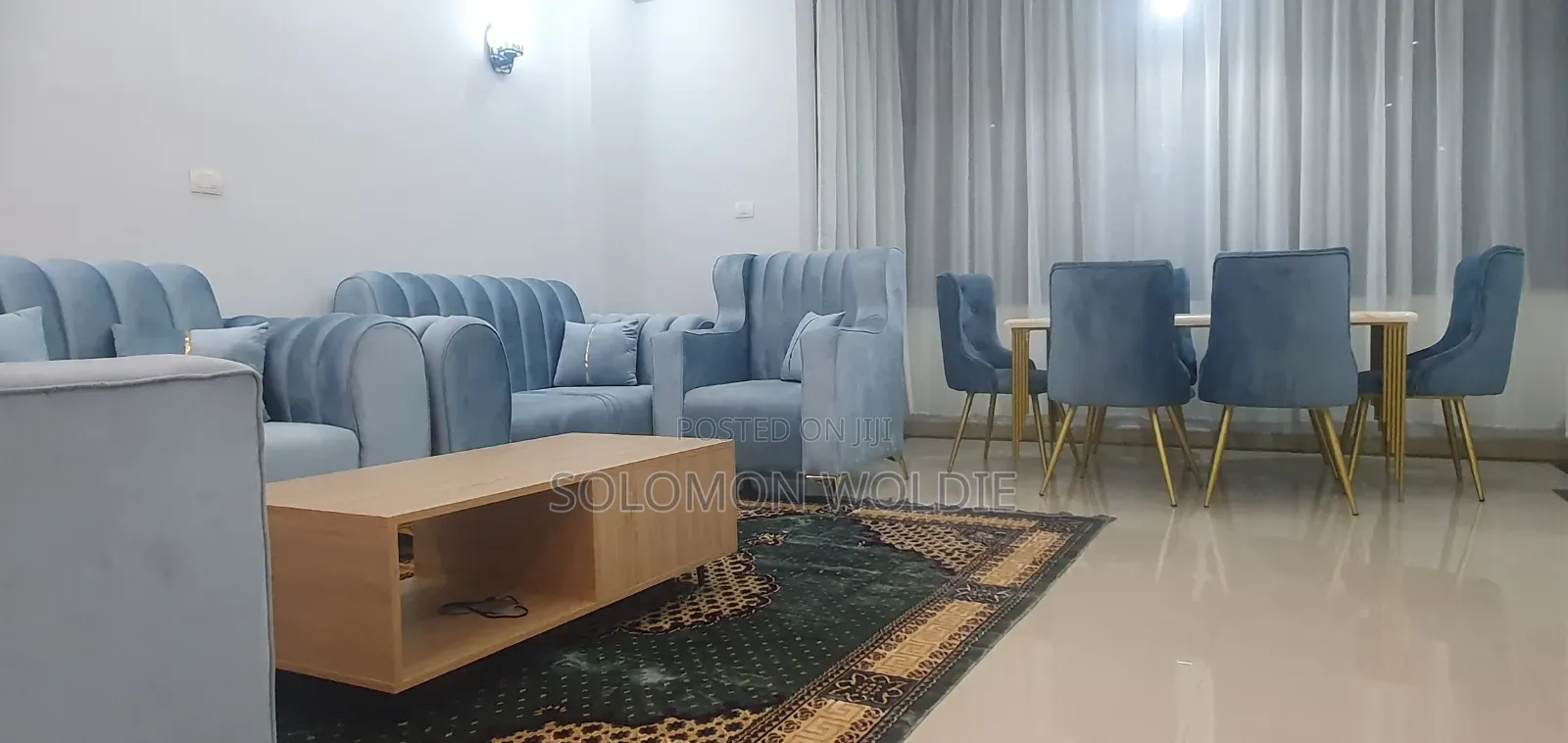 Furnished 3bdrm Apartment in Bole for rent