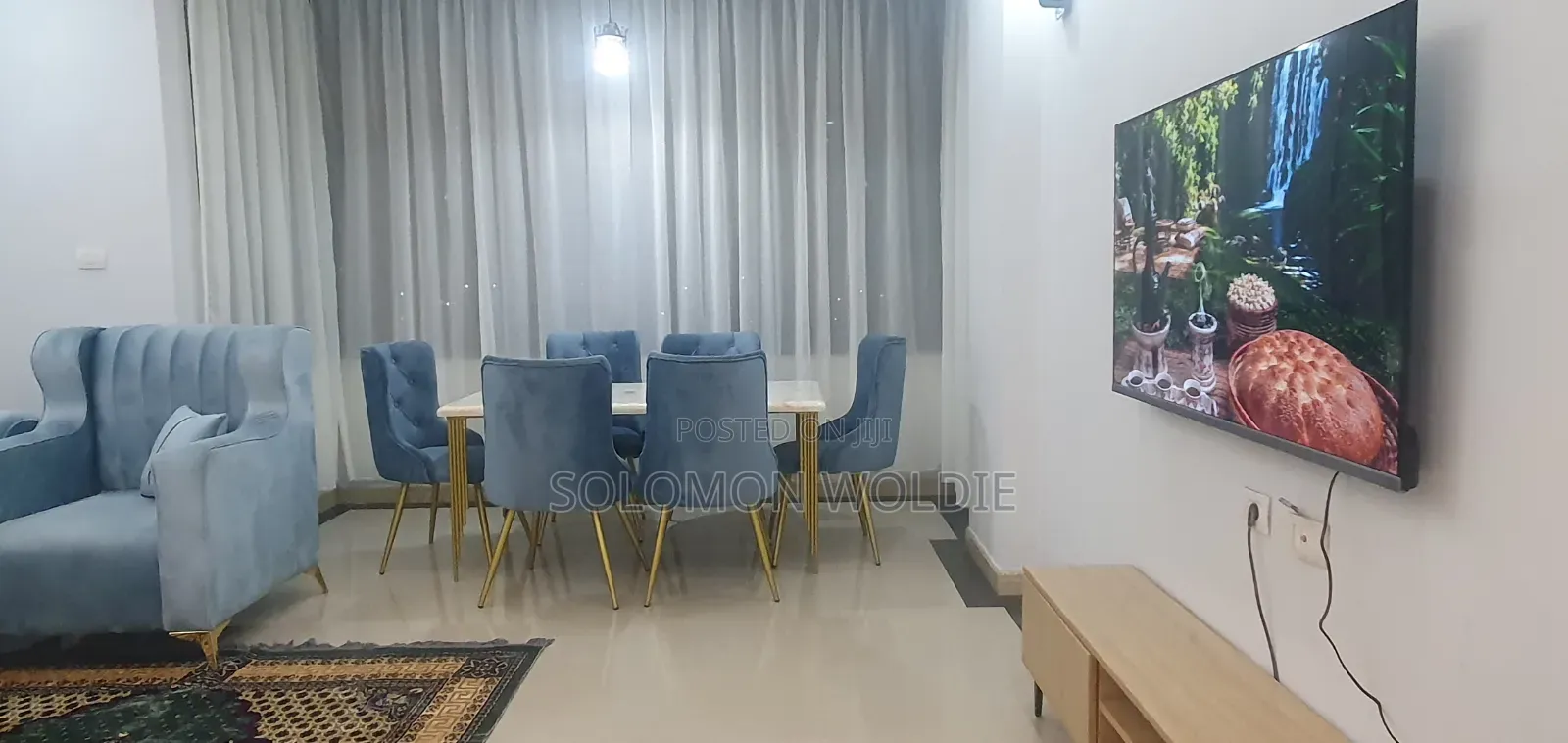 Furnished 3bdrm Apartment in Bole for rent