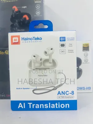 Airpod HainoTeko ANC-8 — Smart Translation Meets Wireless Audio