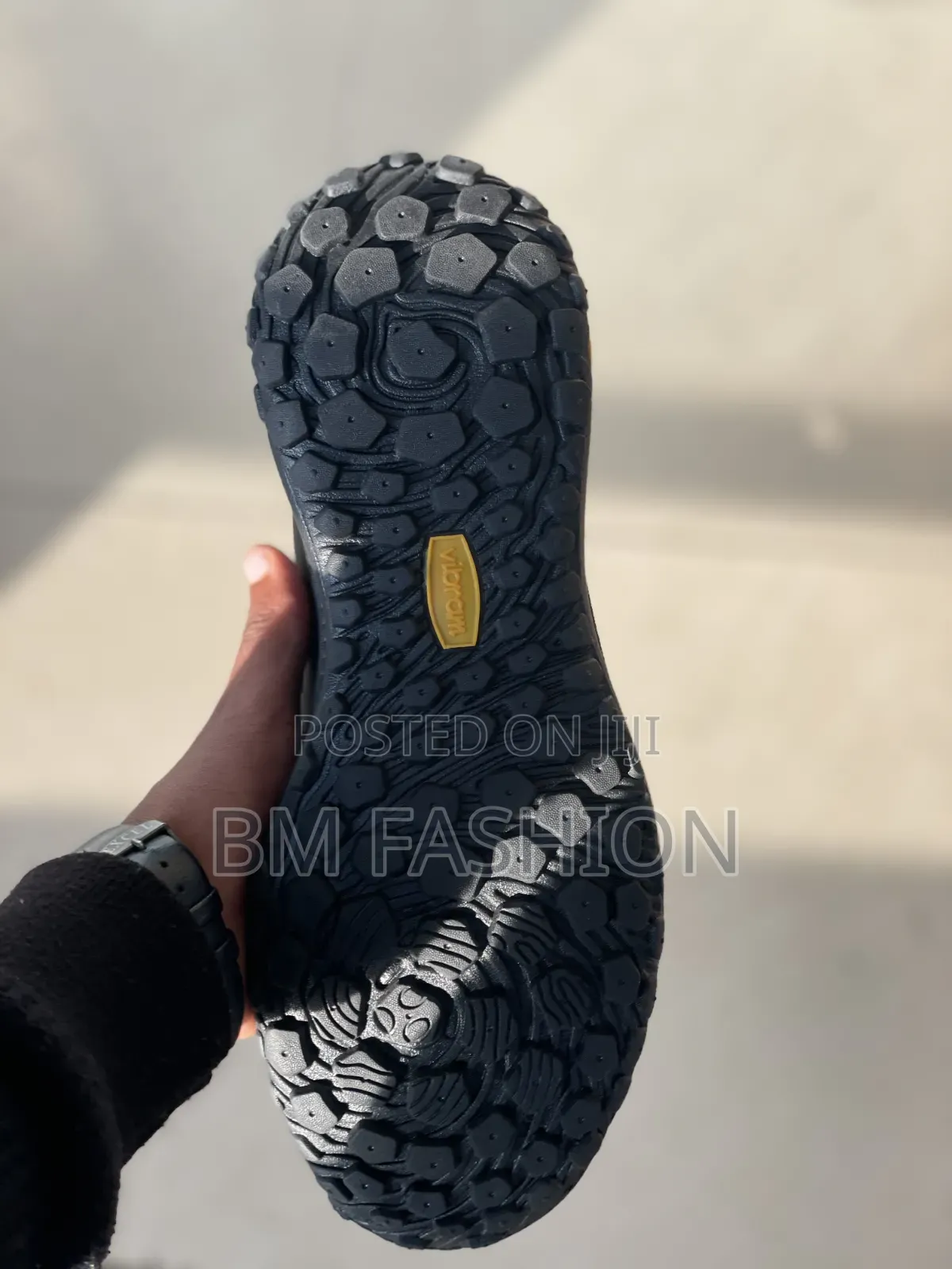 Black Columbia Waterproof Outdoor Sneaker Featuring a Textured Sole