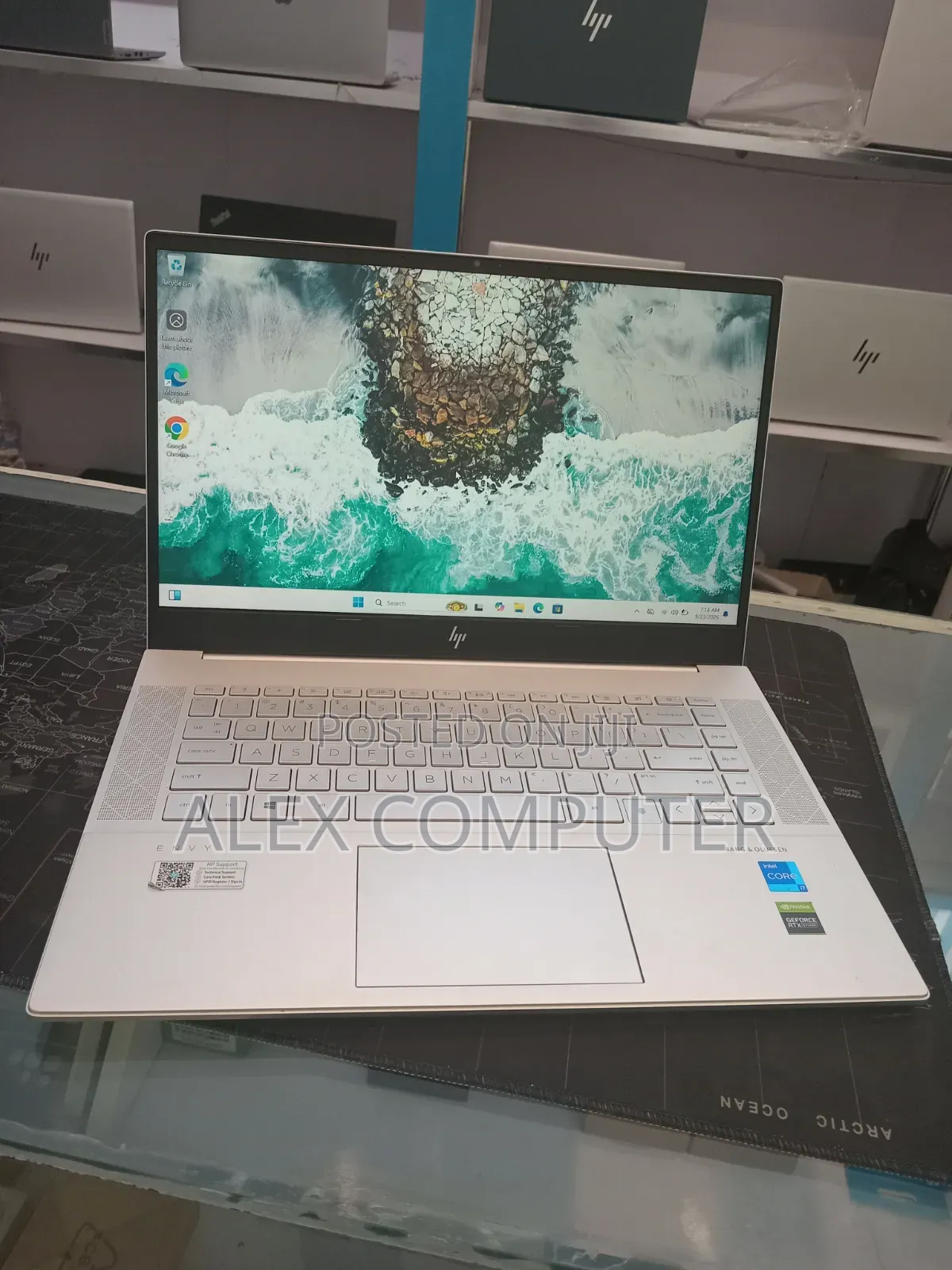 New Laptop HP Envy 15 16GB Intel Core i7 SSD 512GB