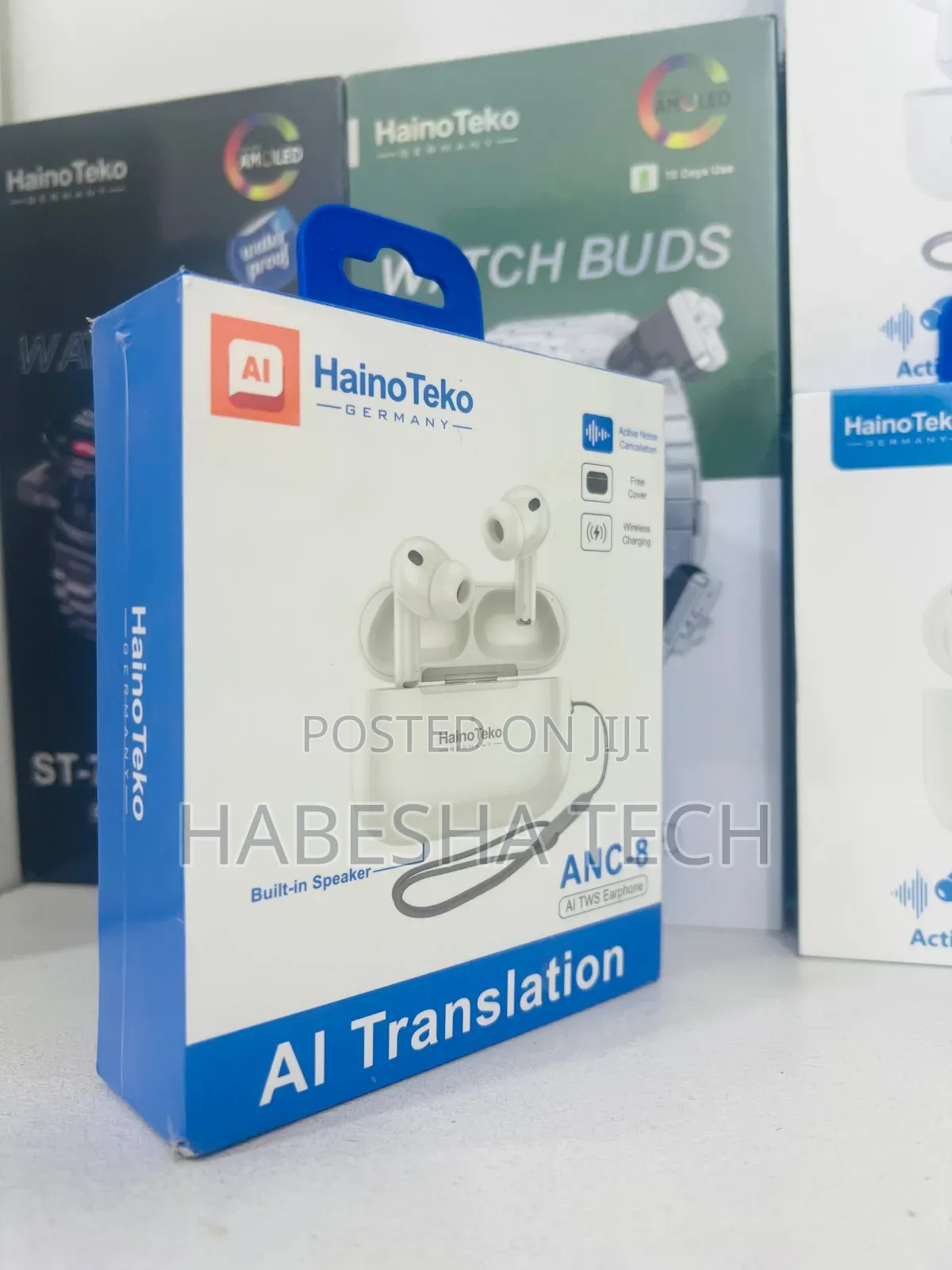 Airpod HainoTeko ANC-8 — Speak, Listen Translate With Ease