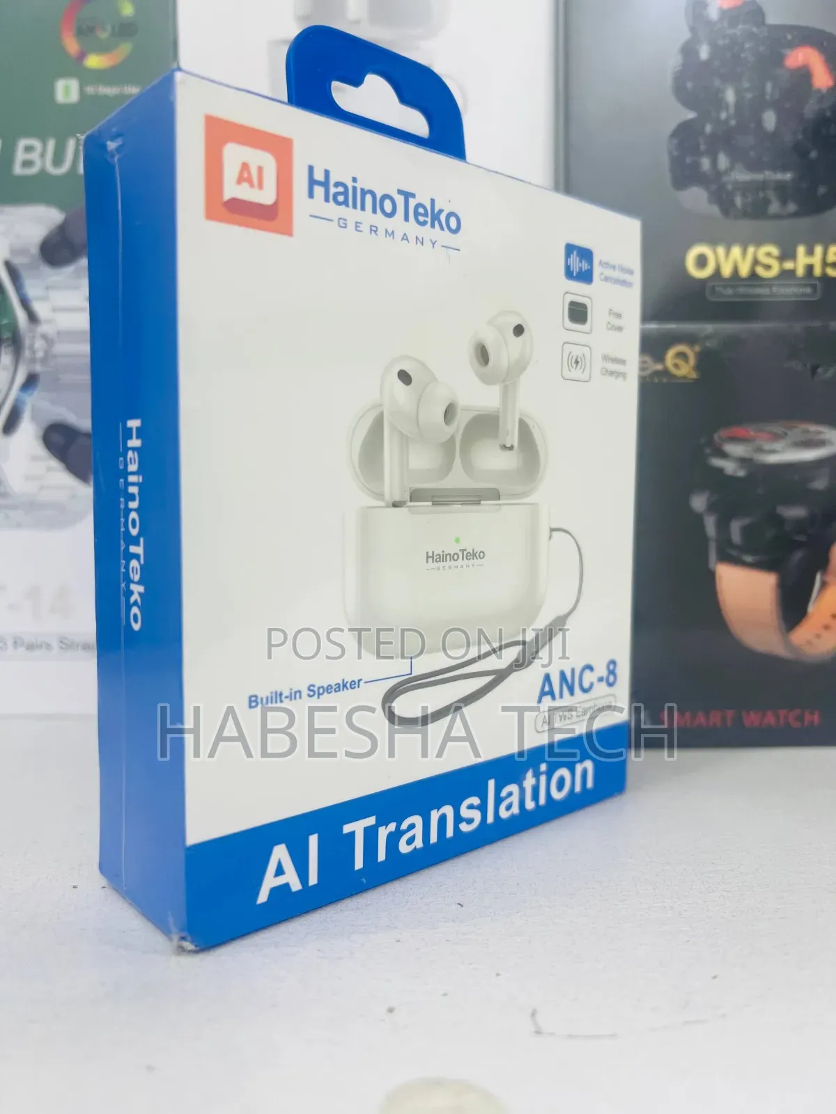 Airpod HainoTeko ANC-8 — Smart Communication on the Go