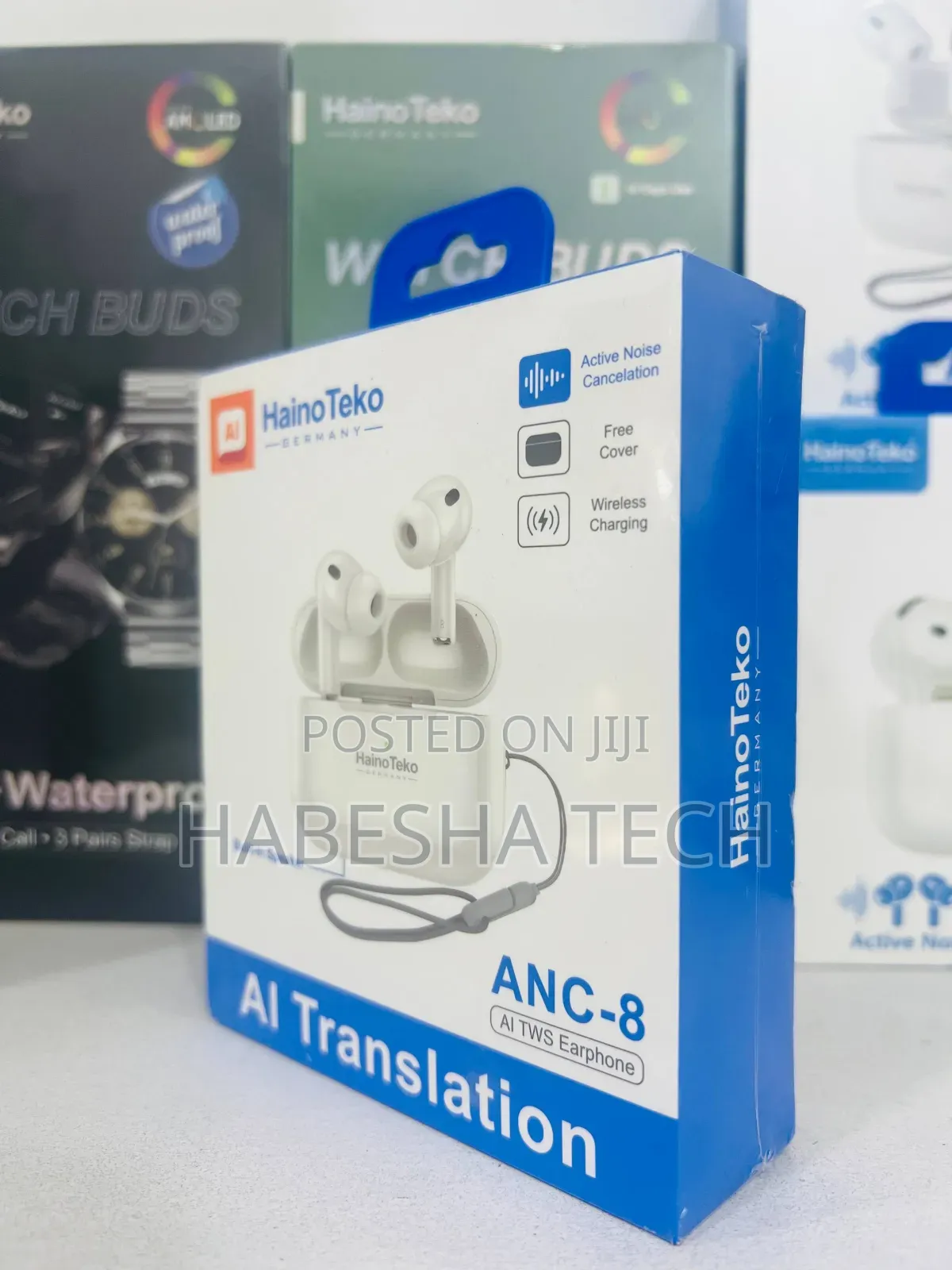Airpod HainoTeko ANC-8 — Experience a Smarter Way to Communicate