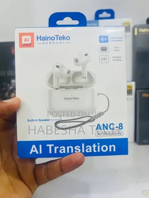 Airpod HainoTeko ANC-8 — AI-Powered Translation for Everyday Conversat