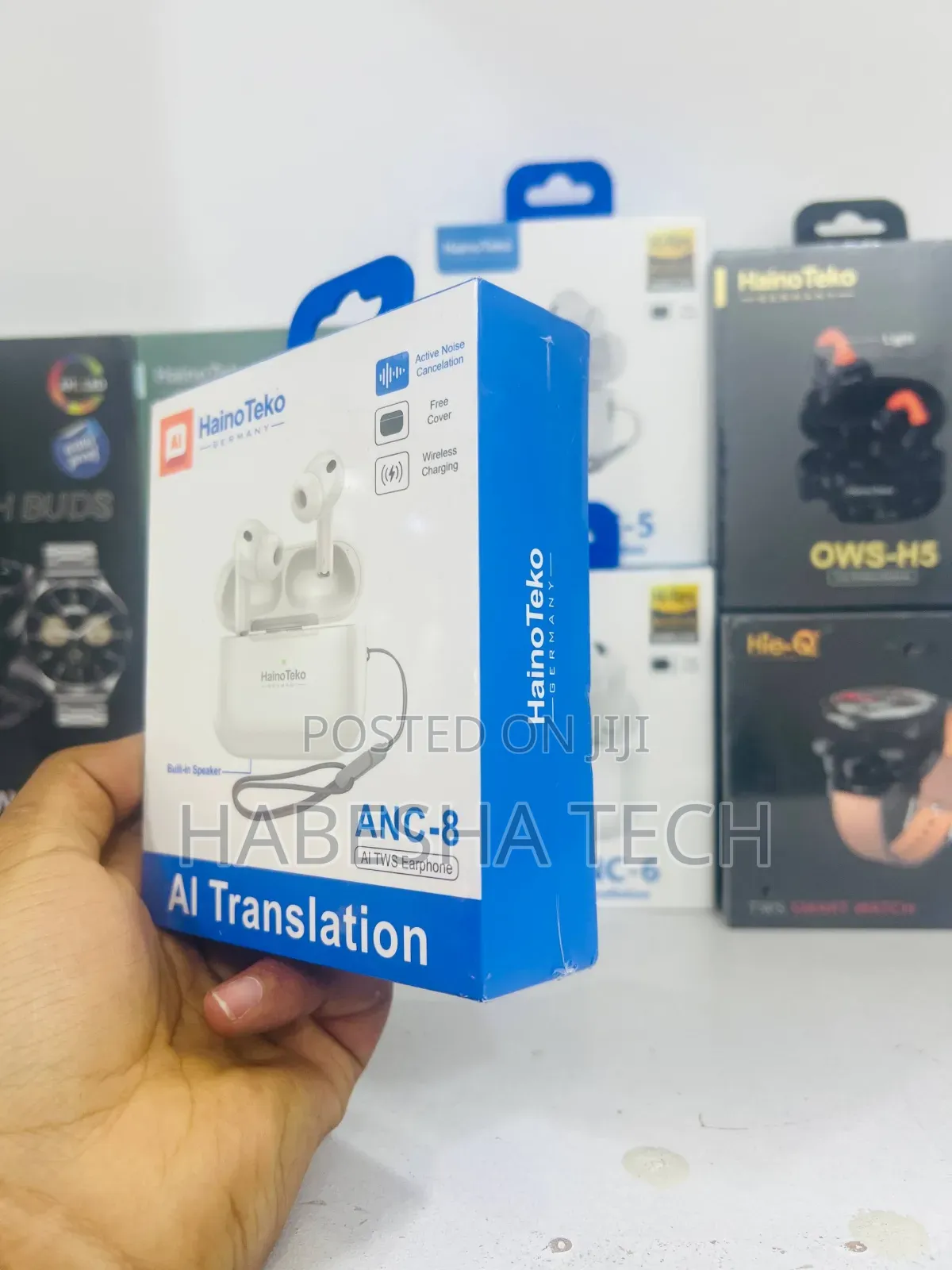 Airpod HainoTeko ANC-8 — Connect Beyond Language