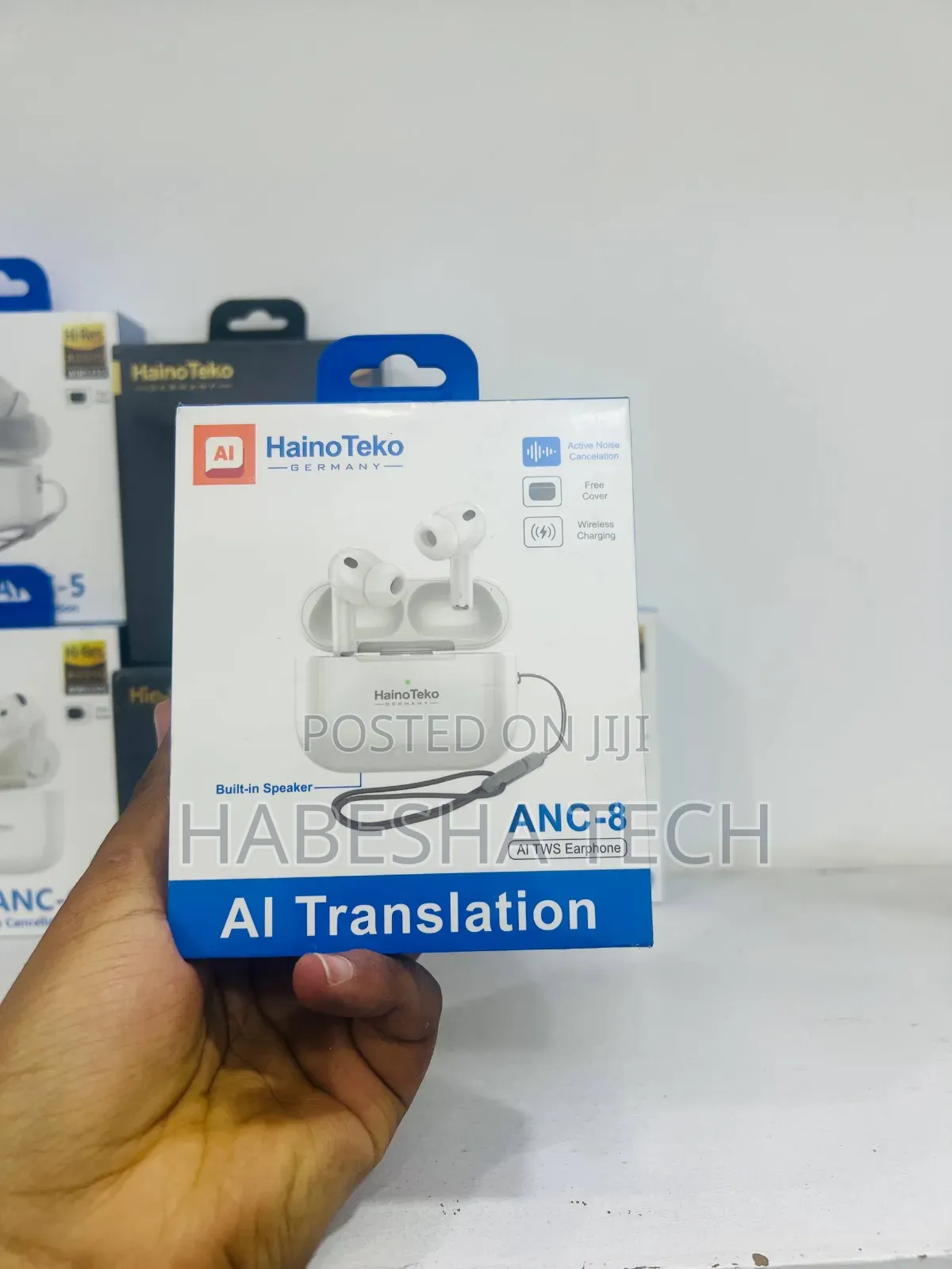 Airpod HainoTeko ANC-8 — Translate Conversations With a Tap