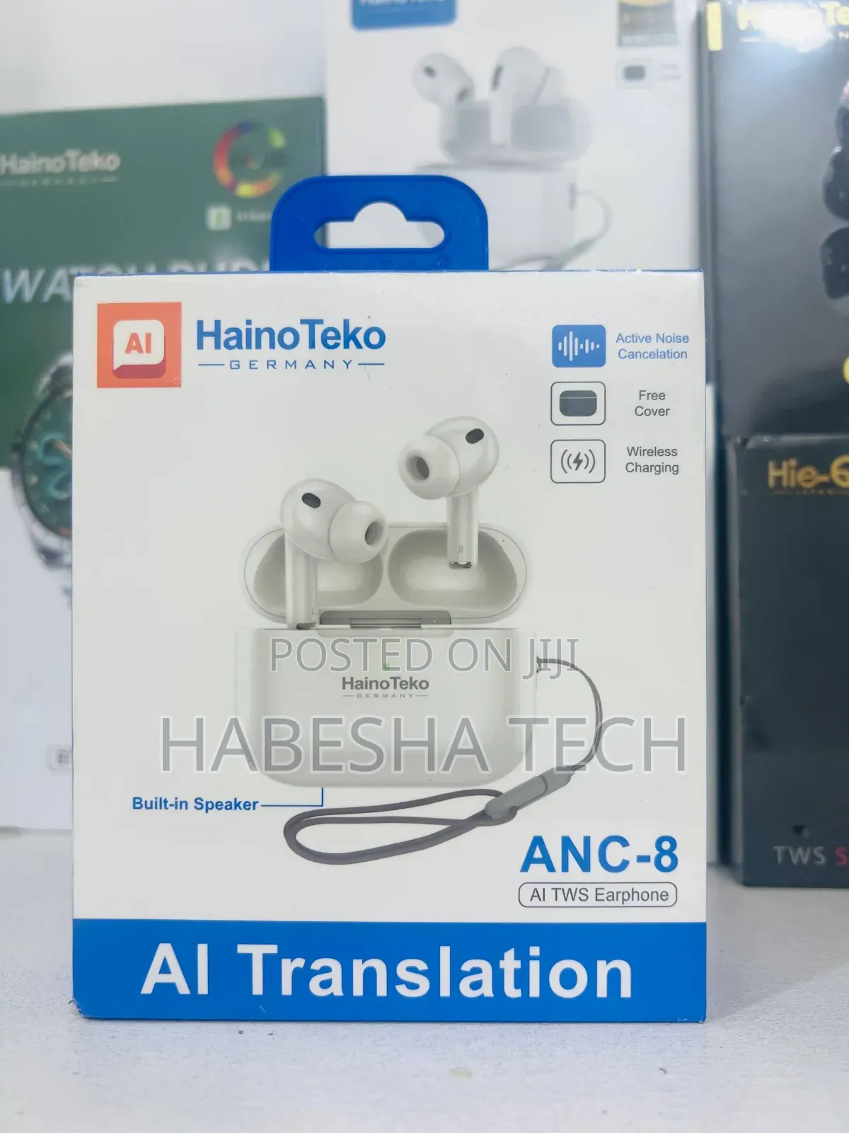 Airpod HainoTeko ANC-8 — Hear, Translate and Stay Connected