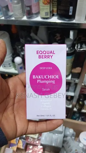 EQQUALBERRY Deep Cera Bakuchiol Plumping Serum