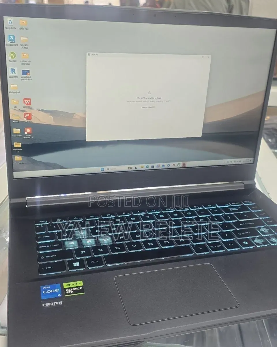 New Laptop MSI GF75 Thin 16GB Intel Core i5 SSD 1T