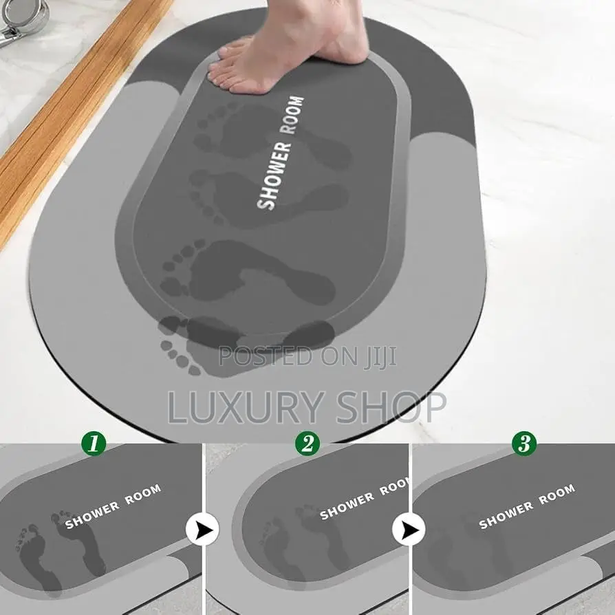 Non Slip Water Absorbant Mat
 የበር/የሻወር ቤት ምንጣፍ