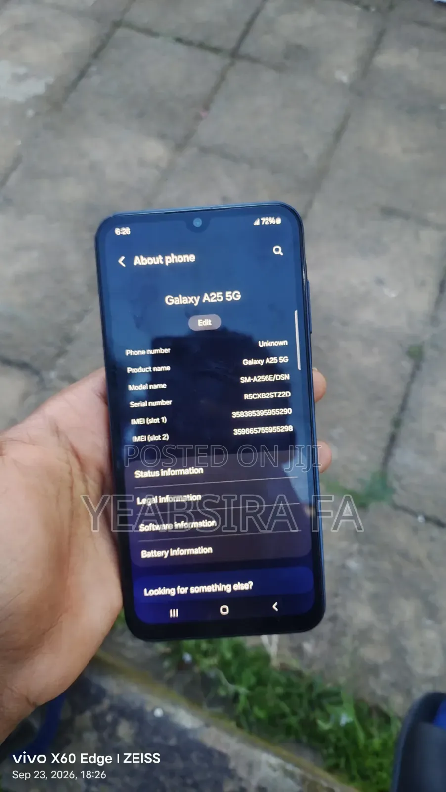 Samsung Galaxy A25 128 GB Blue