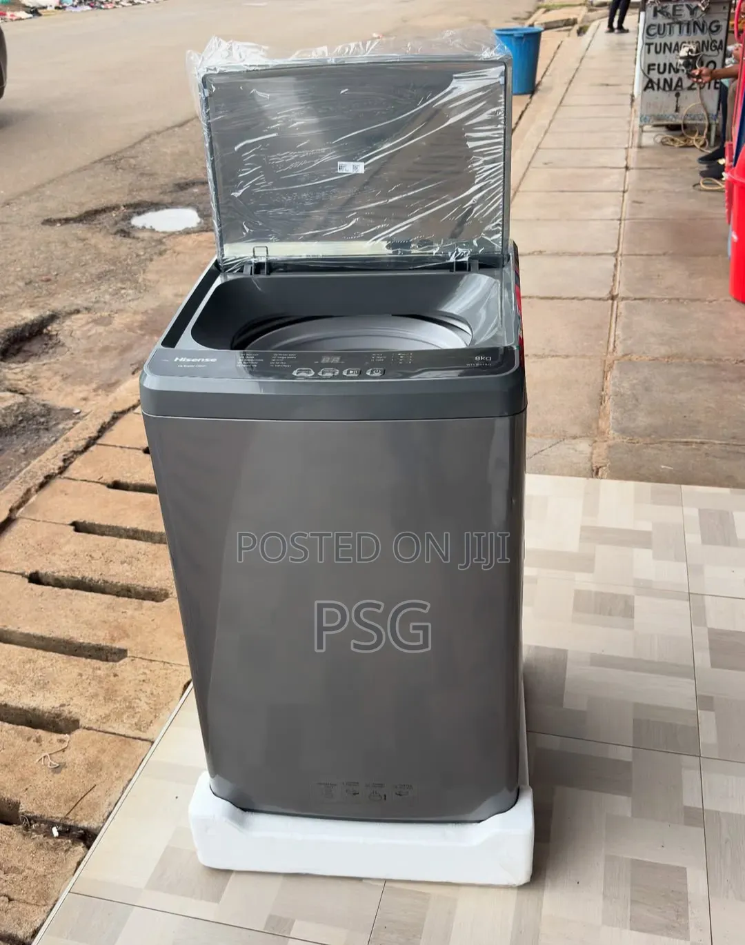 Hisense 8 - 12 Kg Automatic Washing Machine