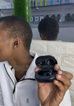 Black Pair Hearing Aid
