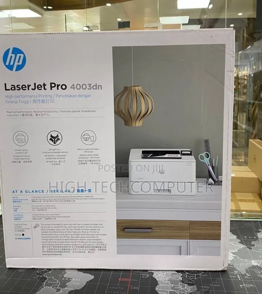HP LaserJet Pro 4003dn : • Print Technology: Laser • Functionalit