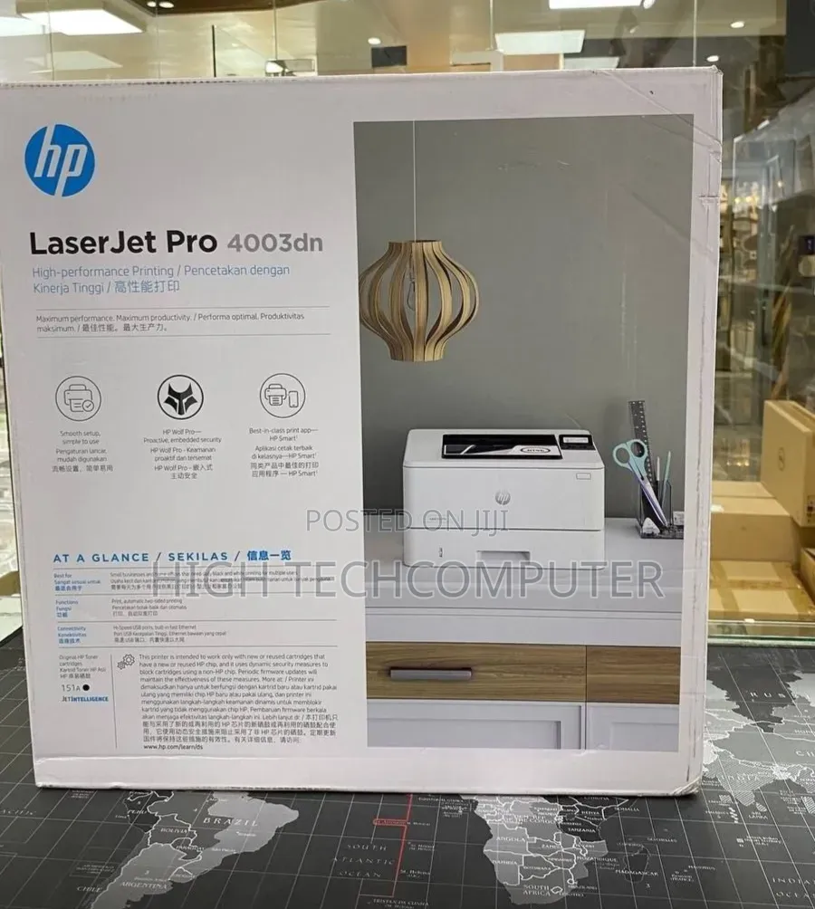 HP LaserJet Pro 4003dn : • Print Technology: Laser • Functionalit