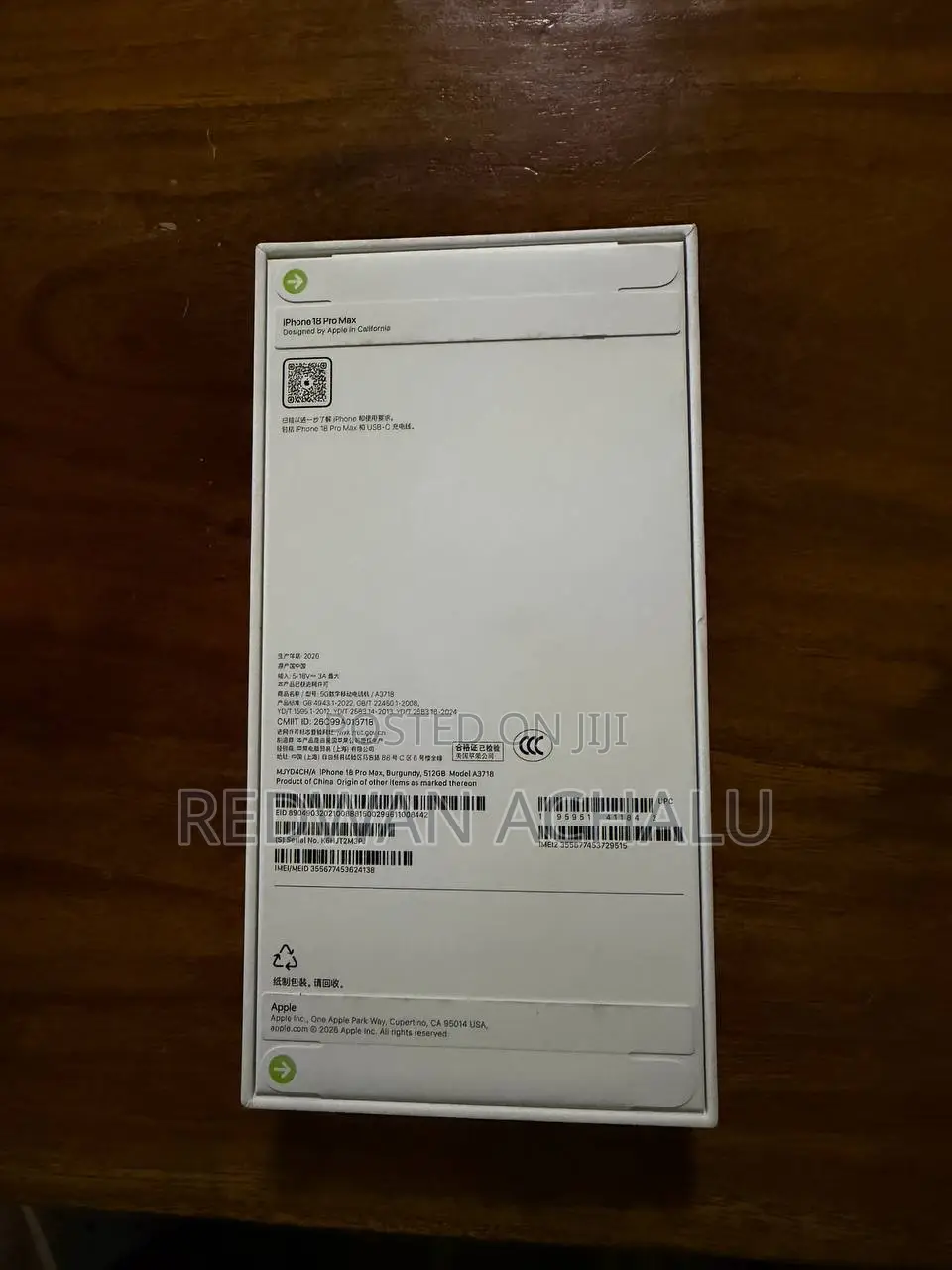 New Apple iPhone 18 Pro Max 512 GB Red