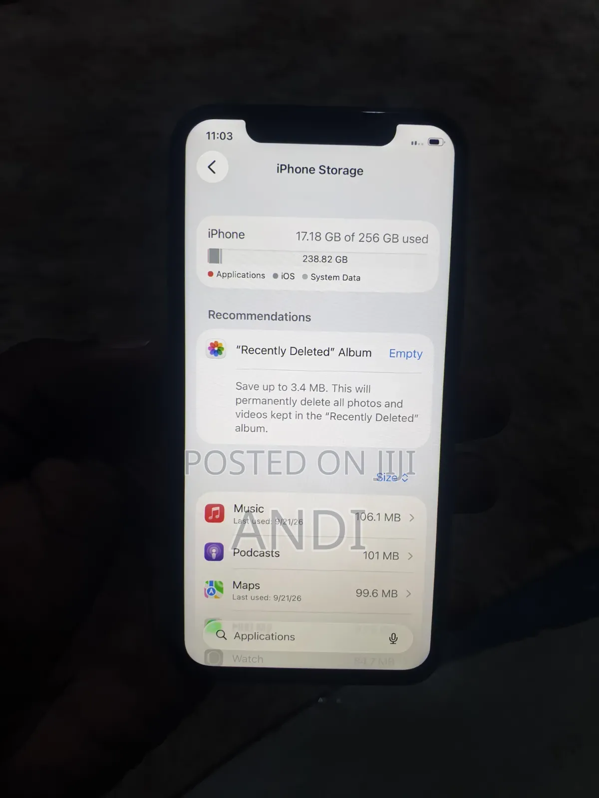 Apple iPhone 11 Pro 256 GB Gray