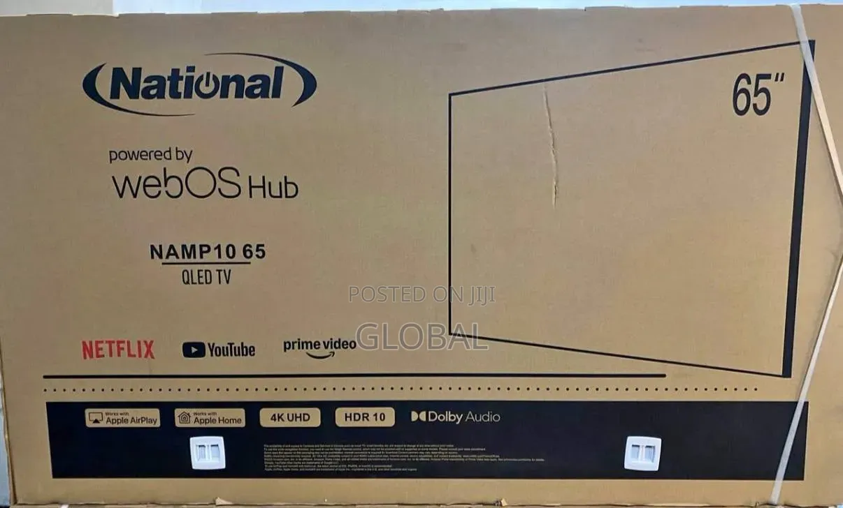 National 65"webos Frameless Screen TV