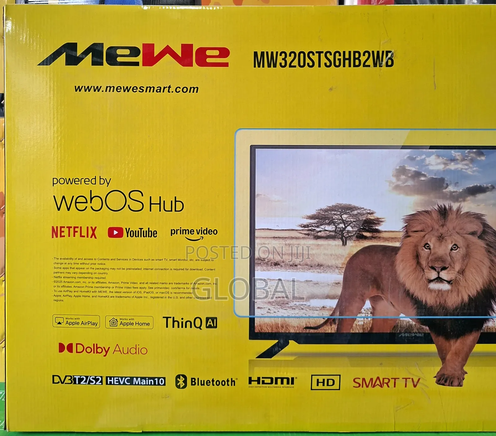 Mewe 32inch Hd Smart TV