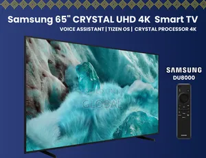 Samsung 65"crystal Uhd Smart TV
