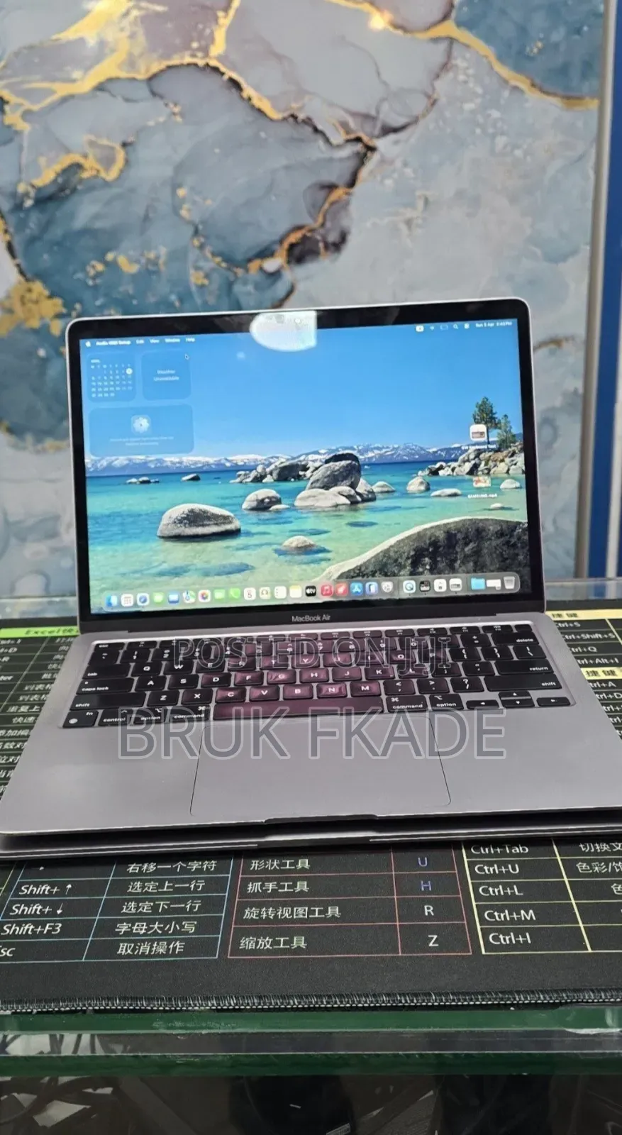 New Laptop Apple MacBook Air 2020 M1 8GB Apple M1 SSD 256GB